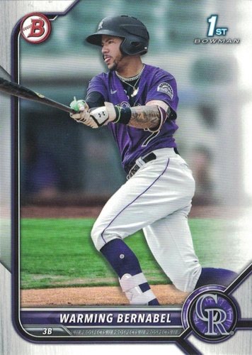 #BP-46 Warming Bernabel - Colorado Rockies - 2022 Bowman - Prospects Baseball