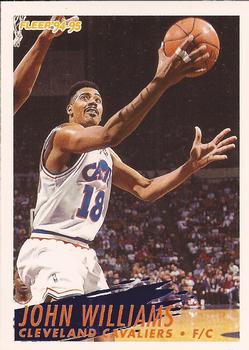 #46 John Williams - Cleveland Cavaliers - 1994-95 Fleer Basketball