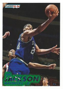 #46 Jim Jackson - Dallas Mavericks - 1993-94 Fleer Basketball