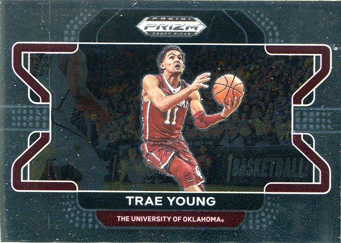 #46b Trae Young - Oklahoma Sooners - 2022 Panini Prizm Draft Picks Basketball