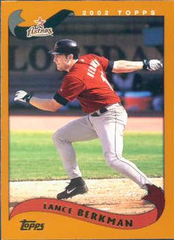 #470 Lance Berkman - Houston Astros - 2002 Topps Baseball