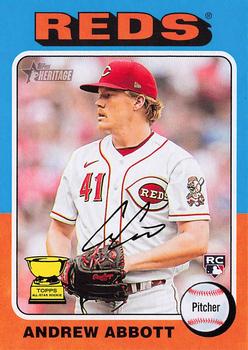 #470 Andrew Abbott - Cincinnati Reds - 2024 Topps Heritage Baseball