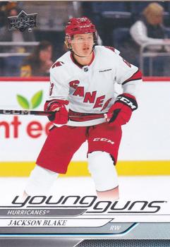 #470 Jackson Blake - Carolina Hurricanes - 2024-25 Upper Deck Hockey