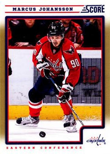 #470 Marcus Johansson - Washington Capitals - 2012-13 Score - Gold Rush Hockey