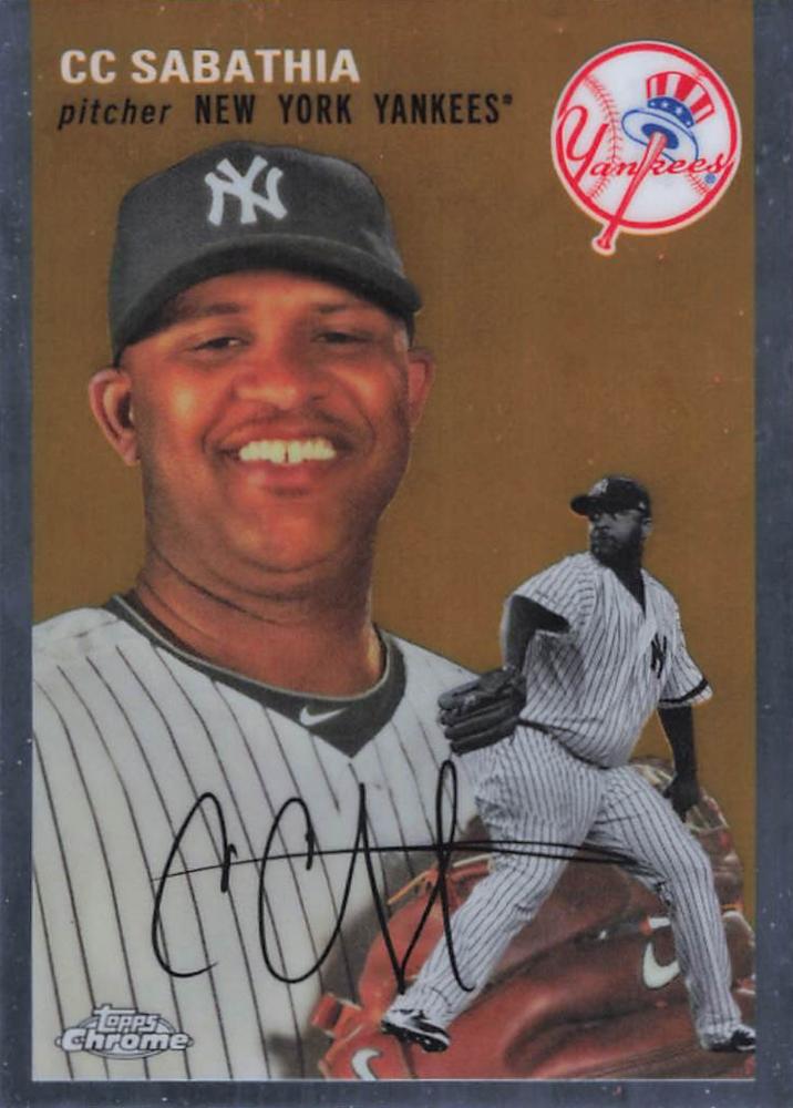 #470 CC Sabathia - New York Yankees - 2023 Topps Chrome Platinum Anniversary Baseball