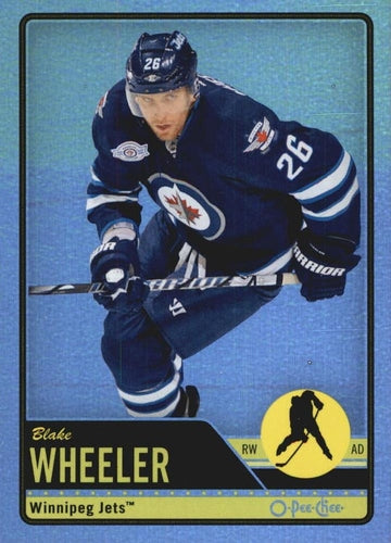 #471 Blake Wheeler - Winnipeg Jets - 2012-13 O-Pee-Chee - Rainbow Hockey