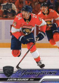 #471 Justin Sourdif - Florida Panthers - 2023-24 Upper Deck Hockey