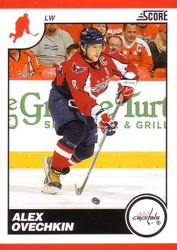 #471 Alex Ovechkin - Washington Capitals - 2010-11 Score Hockey