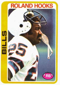 #471 Roland Hooks - Buffalo Bills - 1978 Topps Football