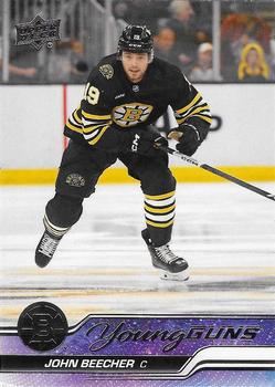 #472 John Beecher - Boston Bruins -2023-24 Upper Deck Hockey