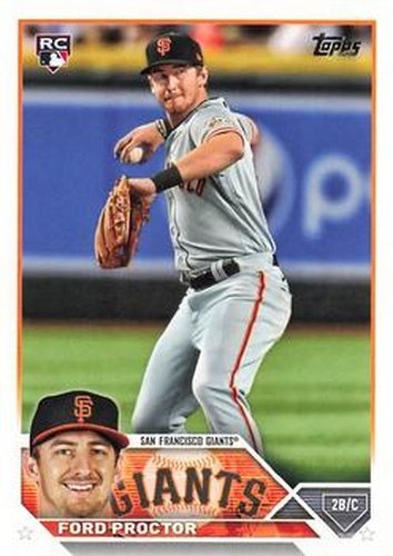 #472 Ford Proctor - San Francisco Giants - 2023 Topps Baseball