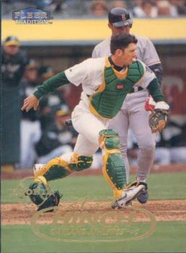 #473 A.J. Hinch - Oakland Athletics - 1998 Fleer Tradition Baseball