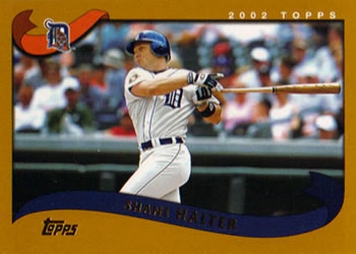 #473 Shane Halter - Detroit Tigers - 2002 Topps Baseball