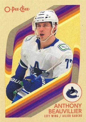 #473 Anthony Beauvillier - Vancouver Canucks - 2023-24 O-Pee-Chee - Retro Hockey
