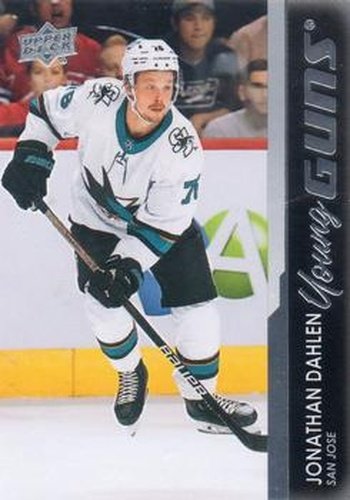 #473 Jonathan Dahlen - San Jose Sharks - 2021-22 Upper Deck Hockey