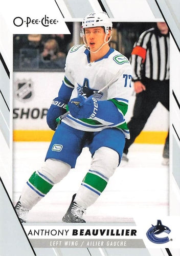 #473 Anthony Beauvillier - Vancouver Canucks - 2023-24 O-Pee-Chee Hockey