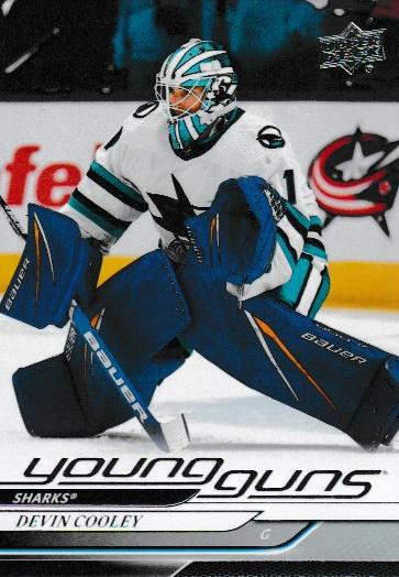 #473 Devin Cooley - San Jose Sharks - 2024-25 Upper Deck Hockey