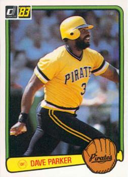#473 Dave Parker - Pittsburgh Pirates - 1983 Donruss Baseball