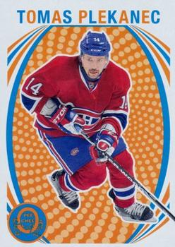 #473 Tomas Plekanec - Montreal Canadiens - 2013-14 O-Pee-Chee - Retro Hockey