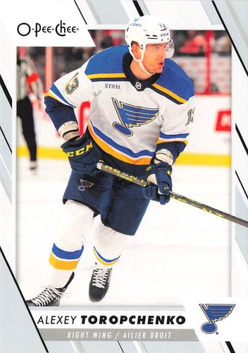 #474 Alexey Toropchenko - St. Louis Blues - 2023-24 O-Pee-Chee Hockey