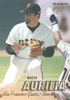 #474 Rich Aurilia - San Francisco Giants - 1997 Fleer Baseball