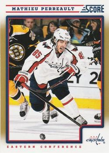 #474 Mathieu Perreault - Washington Capitals - 2012-13 Score - Gold Rush Hockey