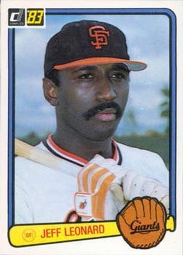 #474 Jeff Leonard - San Francisco Giants - 1983 Donruss Baseball