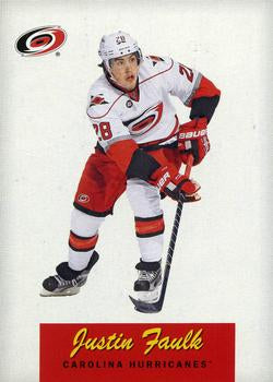 #474 Justin Faulk - Carolina Hurricanes - 2012-13 O-Pee-Chee - Retro Hockey