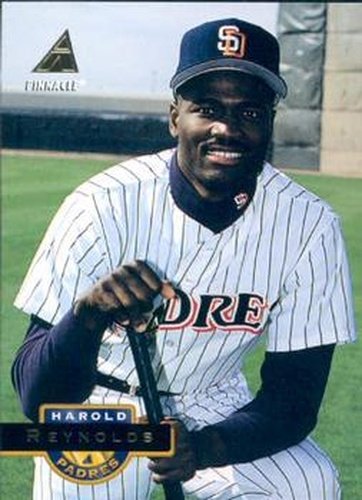 #475 Harold Reynolds - San Diego Padres - 1994 Pinnacle Baseball