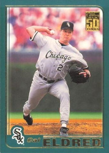 #475 Cal Eldred - Chicago White Sox - 2001 Topps Baseball