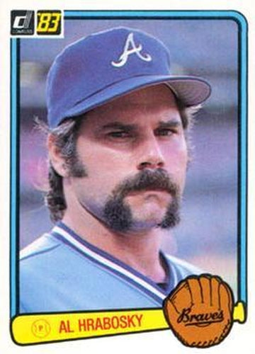 #475 Al Hrabosky - Atlanta Braves - 1983 Donruss Baseball