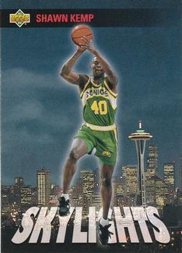 #475 Shawn Kemp - Seattle SuperSonics - 1993-94 Upper Deck Basketball