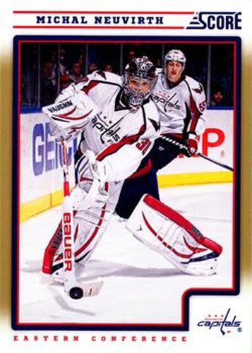 #475 Michal Neuvirth - Washington Capitals - 2012-13 Score - Gold Rush Hockey