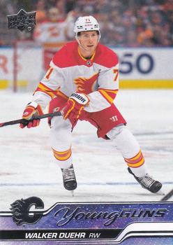#475 Walker Duehr - Calgary Flames - 2023-24 Upper Deck Hockey