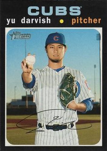 #475 Yu Darvish - Chicago Cubs - 2020 Topps Heritage Baseball