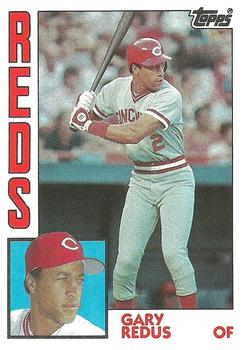 #475 Gary Redus - Cincinnati Reds - 1984 Topps Baseball
