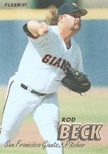 #475 Rod Beck - San Francisco Giants - 1997 Fleer Baseball