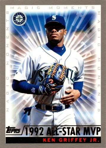 #475d Ken Griffey Jr. - Seattle Mariners - 2000 Topps Baseball