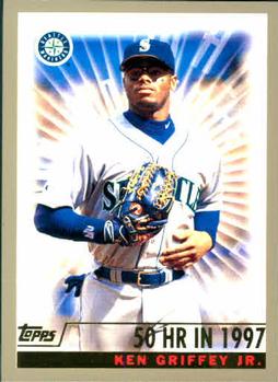 #475e Ken Griffey Jr. - Seattle Mariners - 2000 Topps Baseball