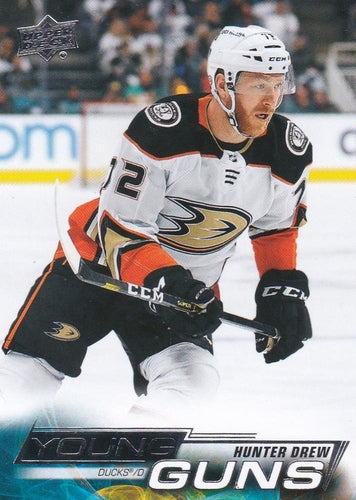 #476 Hunter Drew - Anaheim Ducks - 2022-23 Upper Deck Hockey