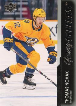 #476 Thomas Novak - Nashville Predators - 2021-22 Upper Deck Hockey