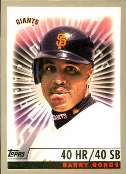 #476b Barry Bonds - San Francisco Giants - 2000 Topps Baseball