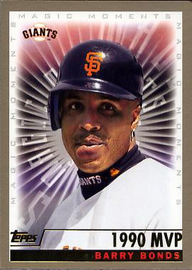 #476d Barry Bonds - San Francisco Giants - 2000 Topps Baseball