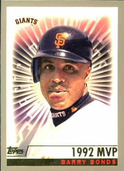 #476e Barry Bonds - San Francisco Giants - 2000 Topps Baseball