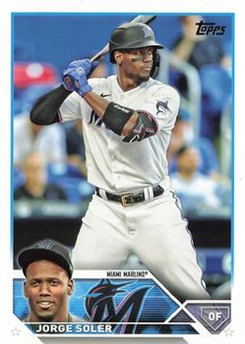 #477 Jorge Soler - Miami Marlins - 2023 Topps Baseball