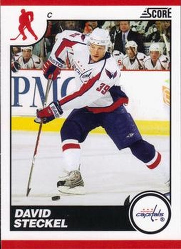 #477 David Steckel - Washington Capitals - 2010-11 Score Hockey