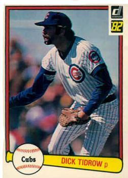 #477 Dick Tidrow - Chicago Cubs - 1982 Donruss Baseball