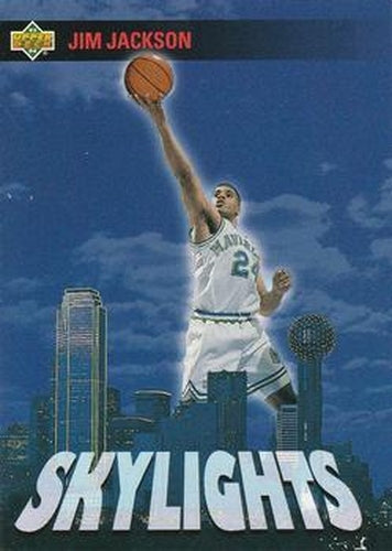 #477 Jim Jackson - Dallas Mavericks - 1993-94 Upper Deck Basketball