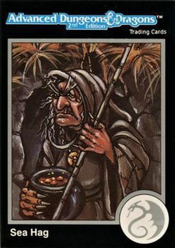 #477 Sea Hag - 1991 TSR Advanced Dungeons & Dragons - Silver