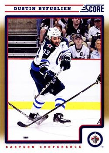 #477 Dustin Byfuglien - Winnipeg Jets - 2012-13 Score - Gold Rush Hockey